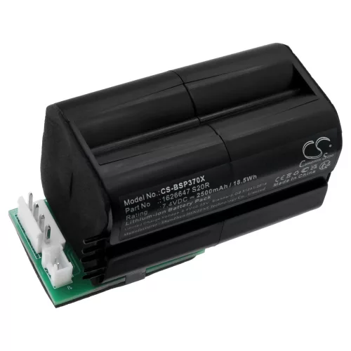 Bissell CBAK2.0 helyettesítő takarítógép akkumulátor (Li-ion, 7.4V, 2500mAh / 18.5Wh) - Utángyártott