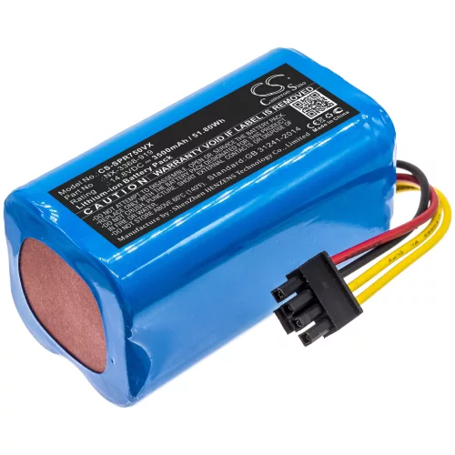FULLY FUNNY NX-3368-919 helyettesítő takarítógép akkumulátor (Li-ion, 14.8V, 3500mAh / 51.80Wh) - Utángyártott