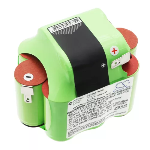 Euro Pro XBP746 helyettesítő takarítógép akkumulátor (Ni-MH, 14.4V, 3000mAh / 43.20Wh) - Utángyártott