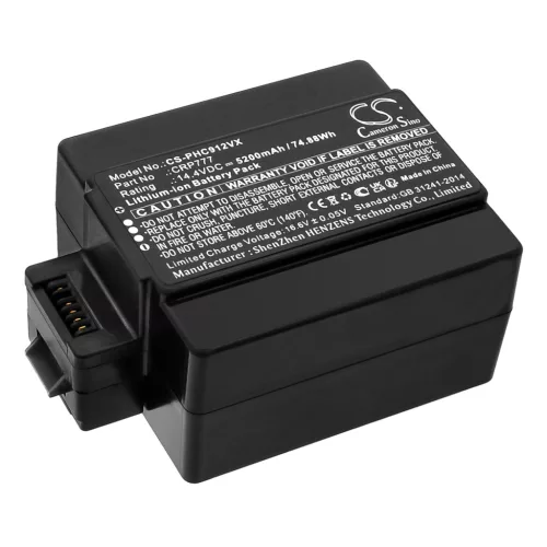 ICLEBO YCR-B01-3 helyettesítő takarítógép akkumulátor (Li-ion, 14.4V, 5200mAh / 74.88Wh) - Utángyártott