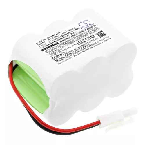 TWINBIRD HC-AF46 helyettesítő takarítógép akkumulátor (Ni-MH, 7.2V, 2000mAh / 14.40Wh) - Utángyártott