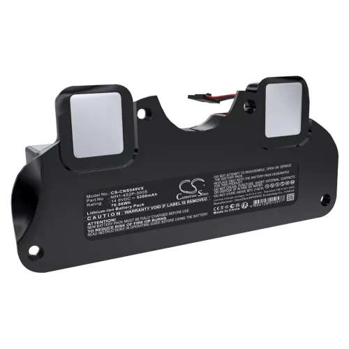 CECOTEC MH1-4S2P-300S helyettesítő takarítógép akkumulátor (Li-ion, 14.8V, 5200mAh / 76.96Wh) - Utángyártott