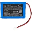 Sichler PL062018-2S helyettesítő takarítógép akkumulátor (Li-Polymer, 7.4V, 1800mAh / 13.32Wh) - Utángyártott