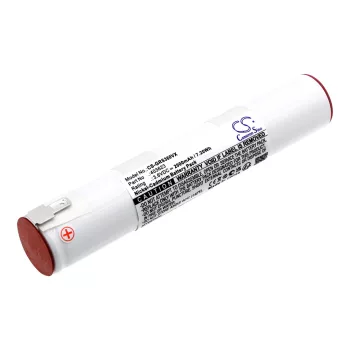   Gorenje 403623 helyettesítő takarítógép akkumulátor (Ni-CD, 3.6V, 2000mAh / 7.20Wh) - Utángyártott