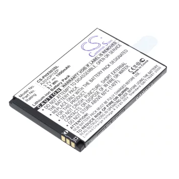   Philips AB1000AWML helyettesítő mobiltelefon akkumulátor (Li-ion, 3.7V, 1000mAh / 3.70Wh) - Utángyártott