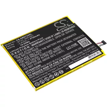   Amazon Fire HD 8 készülékhez tablet akkumulátor (3.8V, 4750mAh / 18.05Wh) - Utángyártott