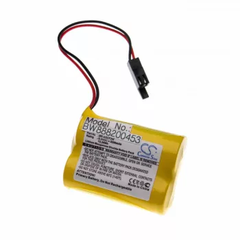   GE / Fanuc A06B-6093-K001, A98L-0031-0011/L készülékekhez elem (6V, 2200mAh / 13.2Wh) - Utángyártott