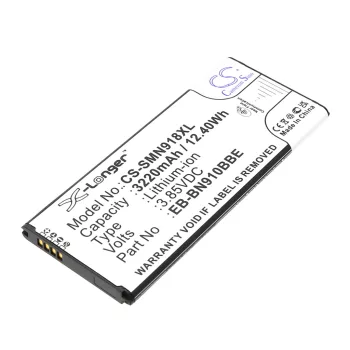   Samsung Galaxy Note 4 készülékhez mobiltelefon akkumulátor (3.85V, 3220mAh / 12.4Wh) - Utángyártott