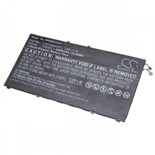 Sony Xperia SGP611 készülékhez mobiltelefon akkumulátor (3.8V, 4200mAh / 15.96Wh) - Utángyártott