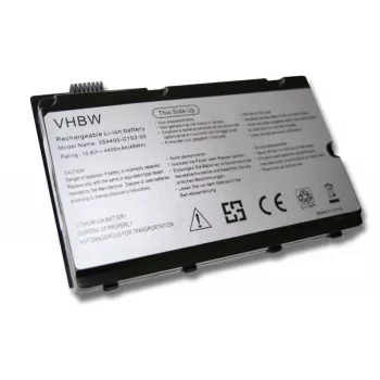   Novatech Alpha One C3400 készülékhez laptop akkumulátor (10.8V, 4400mAh / 47.52Wh, Fekete) - Utángyártott
