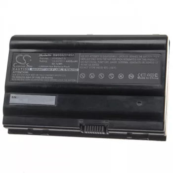   Schenker W705, W706 készülékekhez laptop akkumulátor (14.8V, 4400mAh / 65.12Wh, Fekete) - Utángyártott