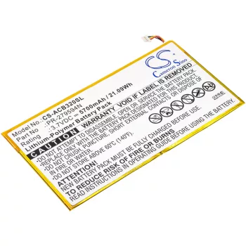   Acer Iconia A5008 készülékhez tablet akkumulátor (3.7V, 5700mAh / 21.09Wh) - Utángyártott
