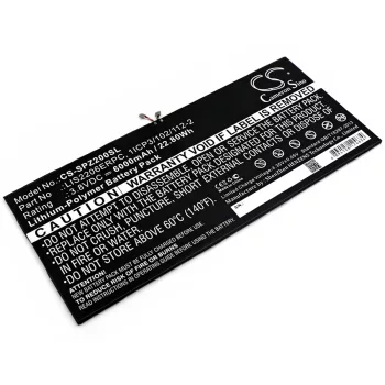   Sony Castor készülékhez tablet akkumulátor (3.8V, 6000mAh / 22.8Wh) - Utángyártott