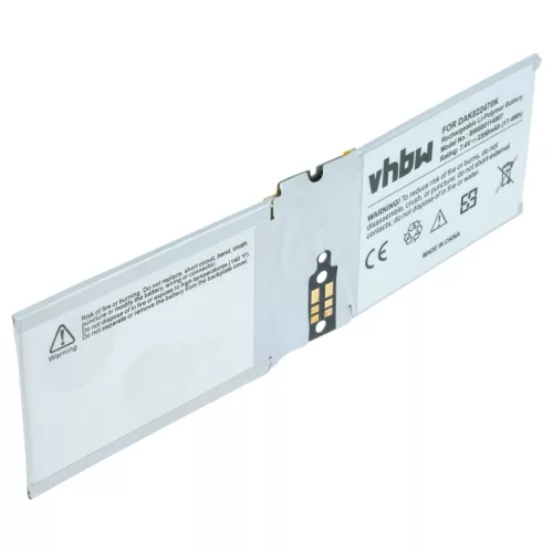 Microsoft Surface 1CR7-00005 készülékhez tablet akkumulátor (7.4V, 2350mAh / 17.39Wh) - Utángyártott