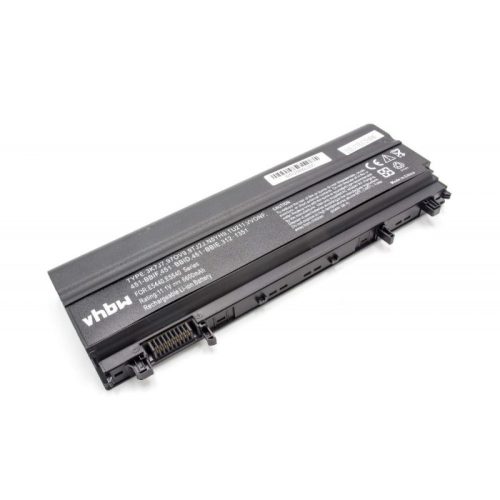 Dell Latitude 14 készülékhez laptop akkumulátor (11.1V, 6600mAh / 73.26Wh, Fekete) - Utángyártott