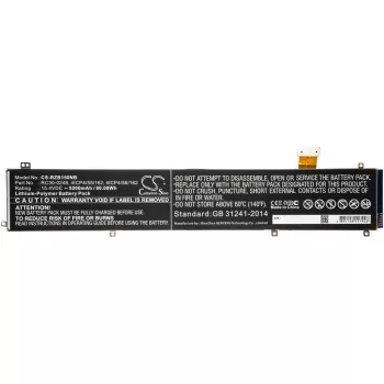   Razer Blade 15 készülékhez laptop akkumulátor (15.4V, 5200mAh / 80.08Wh) - Utángyártott