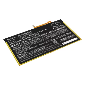   Huawei Mediapad FDR-A01w készülékhez tablet akkumulátor (3.8V, 6650mAh / 25.27Wh) - Utángyártott