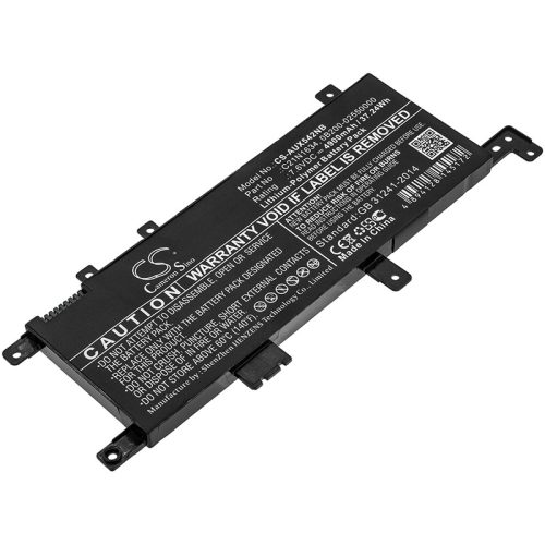 Asus VivoBook 15 X542UF készülékhez laptop akkumulátor (7.6V, 4900mAh / 37.24Wh, Fekete) - Utángyártott
