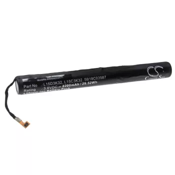   Lenovo YT3-X50, YT3-X50F készülékekhez tablet akkumulátor (3.6V, 8200mAh / 29.52Wh) - Utángyártott