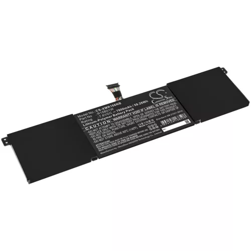Xiaomi Mi Pro 15.6 készülékhez laptop akkumulátor (7.6V, 7800mAh / 59.28Wh) - Utángyártott