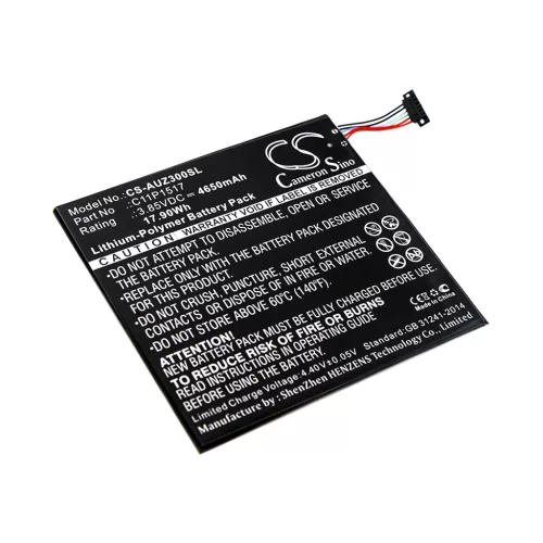 Asus Zenpad 10 Z0310M készülékhez tablet akkumulátor (3.85V, 4650mAh / 17.9Wh) - Utángyártott
