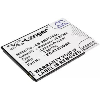   Samsung Galaxy Tab Active 3 készülékhez táblagép / tablet akkumulátor (3.85V, 4900mAh / 18.87Wh) - Utángyártott
