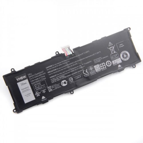 Dell Venue 11 Pro 7140 készülékhez tablet akkumulátor (7.4V, 5100mAh / 37.74Wh) - Utángyártott