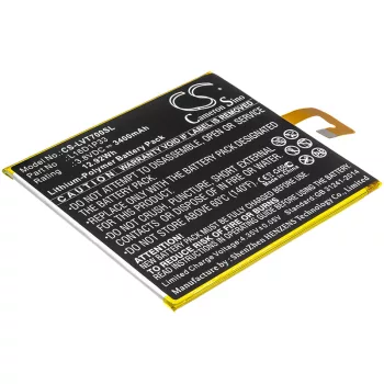   Lenovo Tab 7, Tab TB-7504F készülékekhez tablet akkumulátor (3.8V, 3400mAh / 12.92Wh) - Utángyártott