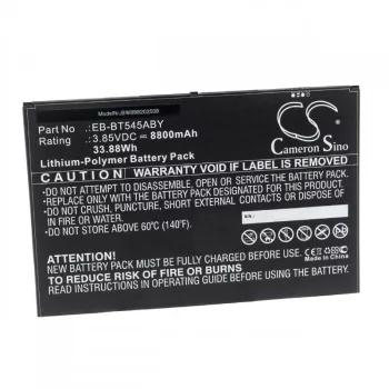   Samsung Galaxy Tab Active Pro készülékhez tablet akkumulátor (3.85V, 8800mAh / 33.88Wh) - Utángyártott