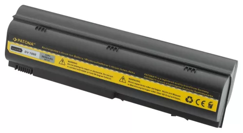 HP Presario V2300T-PT165AV készülékhez laptop akkumulátor (10.8V, 8800mAh / 95.04Wh, Fekete) - Utángyártott