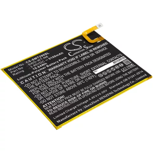 Samsung Galaxy Tab A 8.0 (2019) készülékhez tablet akkumulátor (3.85V, 5100mAh / 19.64Wh) - Utángyártott