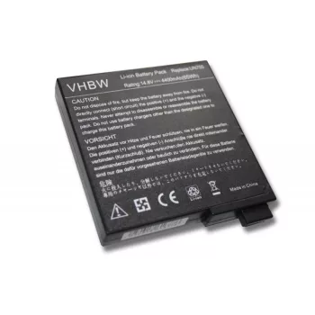   Gericom 755CAO készülékhez laptop akkumulátor (14.8V, 4400mAh / 65.12Wh, Fekete) - Utángyártott