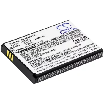   ZTE Jazz Super 4G LTE WiFi készülékhez router akkumulátor (3.8V, 2200mAh / 9.36Wh) - Utángyártott