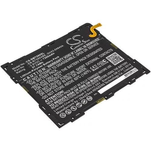 Samsung Galaxy Tab A 10.5 2018 készülékhez tablet akkumulátor (3.8V, 7300mAh / 27.74Wh) - Utángyártott