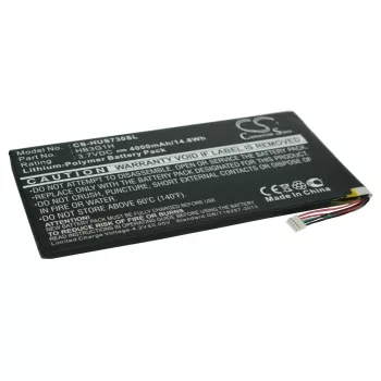   Huawei Mediapad 7 Lite, S7-301U készülékekhez tablet akkumulátor (3.7V, 4000mAh / 14.8Wh) - Utángyártott