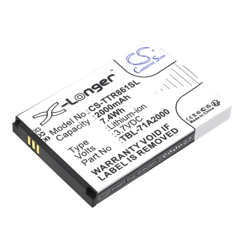 TP-Link M5350, TL-TR761 készülékekhez router akkumulátor (3.7V, 2000mAh / 7.4Wh) - Utángyártott