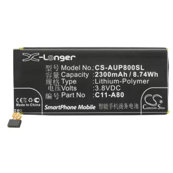   Asus PadFone A80, A86, Infinity készülékekhez tablet akkumulátor (3.8V, 2300mAh / 8.74Wh) - Utángyártott