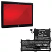 Fujitsu Stylistic Q704 készülékhez tablet akkumulátor (10.8V, 4150mAh / 44.82Wh) - Utángyártott