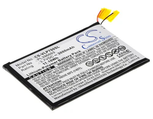 Prestige 7G 7" készülékhez tablet akkumulátor (3.7V, 3000mAh / 11.1Wh) - Utángyártott
