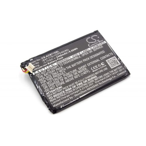 Acer Iconia B1, B1-710, B1-A71 készülékekhez tablet akkumulátor (3.7V, 2400mAh / 8.88Wh) - Utángyártott