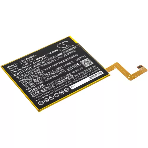 Lenovo TB-X606F, Tab M10 Plus készülékekhez tablet akkumulátor (3.85V, 4800mAh / 18.48Wh) - Utángyártott