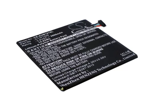 Asus AST21 készülékhez tablet akkumulátor (3.8V, 3900mAh / 14.82Wh) - Utángyártott
