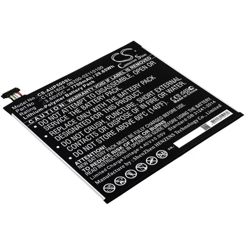Asus Z500KL, ZT500KL készülékekhez tablet akkumulátor (3.85V, 7700mAh / 29.65Wh) - Utángyártott