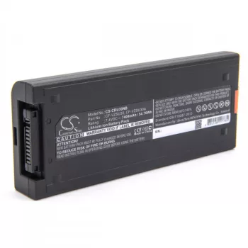   Panasonic Toughbook CF-18 készülékhez laptop akkumulátor (7.4V, 7400mAh / 54.76Wh, Fekete) - Utángyártott