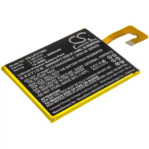 Lenovo TAB E7, TB-7104F készülékekhez táblagép akkumulátor (3.85V, 2650mAh / 10.2Wh) - Utángyártott