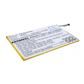   Acer A1-830 készülékhez táblagép akkumulátor (3.7V, 4500mAh / 16.65Wh) - Utángyártott