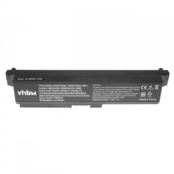   Toshiba Equium U400 készülékhez laptop akkumulátor (10.8V, 6600mAh / 71.28Wh, Fekete) - Utángyártott