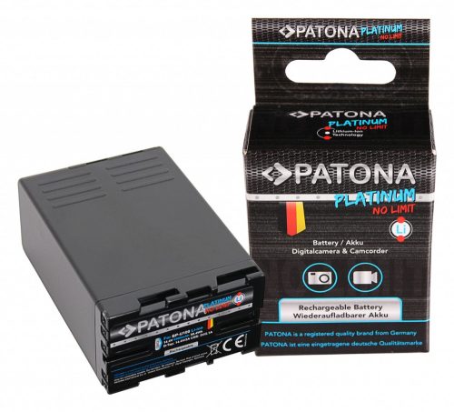 Sony PMW-EX1 készülékhez platinum fényképezőgép akkumulátor (6900mAh / 99,4Wh, 14.4V, Li-Ion) - Utángyártott