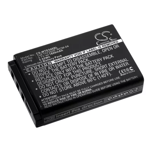 Wacom Intuos4 Wireless készülékhez táblagép akkumulátor (3.7V, 1600mAh / 5.92Wh) - Utángyártott