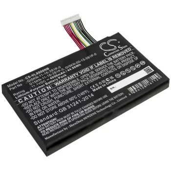   Hasee F117-F2k, KP7GT készülékekhez laptop akkumulátor (11.1V, 4050mAh / 44.96Wh) - Utángyártott